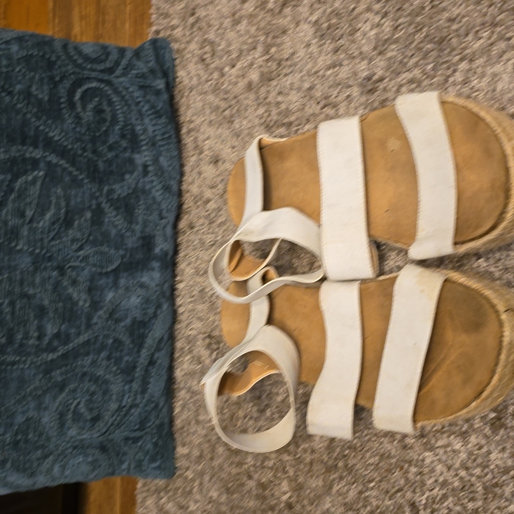 Strappy women's sandals.